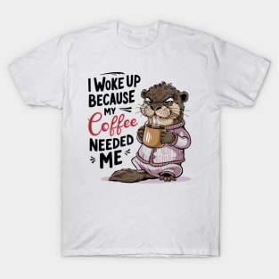 Coffee Otter T-Shirt